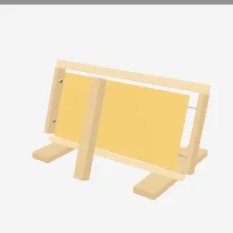 Honeycomb Frame low-poly 3D model (9,184 tris)