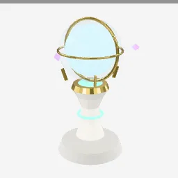Mana Orb low-poly 3D model (5,660 tris)