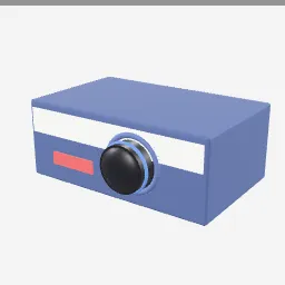 Trash Bags Box low-poly 3D model (3,324 tris)