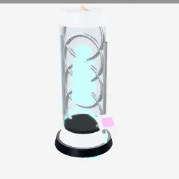 Stasis Pod low-poly 3D model (8,568 tris)