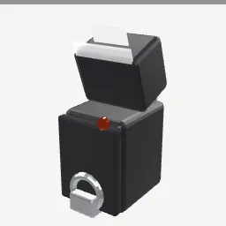 Flash Unit low-poly 3D model (1,640 tris)