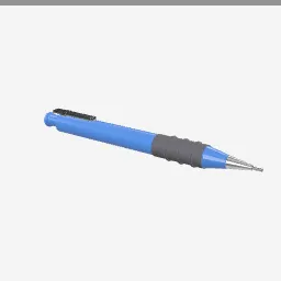 Ballpoint Pen low-poly 3D model (5,808 tris)