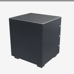 Safe Box low-poly 3D model (5,920 tris)