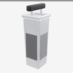 Box Grater low-poly 3D model (1,516 tris)