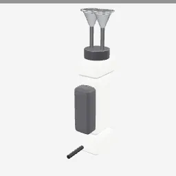 Hand Mixer low-poly 3D model (5,592 tris)