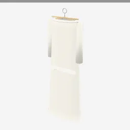 Hanging Robe low-poly 3D model (5,484 tris)