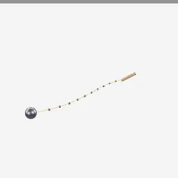 Meteor Hammer low-poly 3D model (8,724 tris)