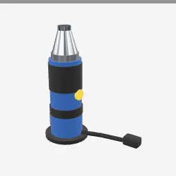 Heat Gun low-poly 3D model (1,624 tris)