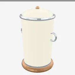 Milk Churn low-poly 3D model (2,856 tris)