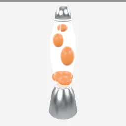 Lava Lamp low-poly 3D model (8,892 tris)