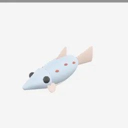 Trout Fish low-poly 3D model (4,868 tris)