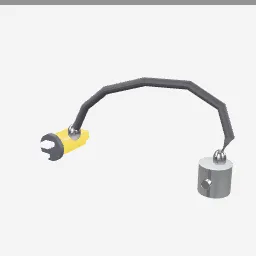 Diving Regulator low-poly 3D model (2,964 tris)