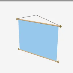 World Map Wall low-poly 3D model (4,004 tris)