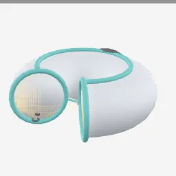 Neck Pillow low-poly 3D model (4,892 tris)