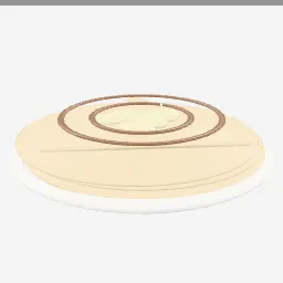 Crepe Stack low-poly 3D model (9,572 tris)