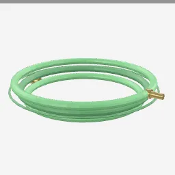 Hose Coil low-poly 3D model (4,240 tris)