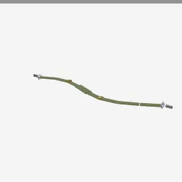 Rifle Sling low-poly 3D model (1,548 tris)