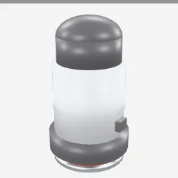 Date Stamp low-poly 3D model (1,964 tris)