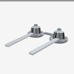 Loupe low-poly 3D model (3,860 tris)